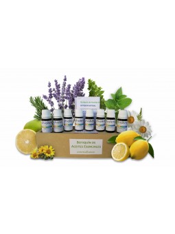 Botiquín Natural con 8 Aceites Esenciales y 36 recetas!