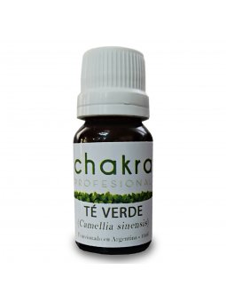 Aceite Terapéutico de Té Verde x 11ml | Chakra Profesional
