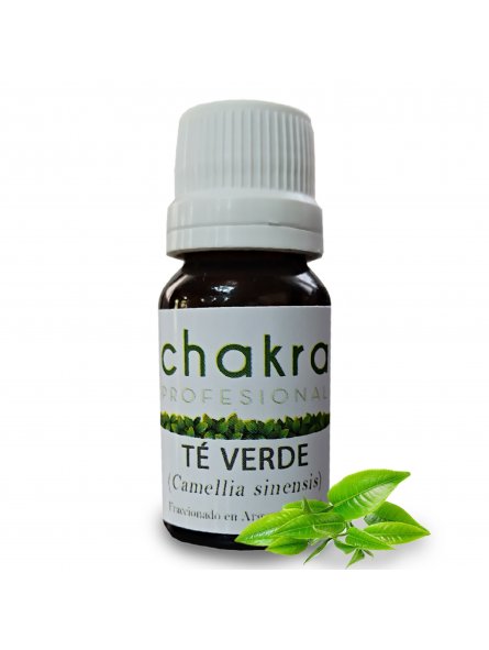 Aceite Terapéutico de Té Verde x 11ml | Chakra Profesional