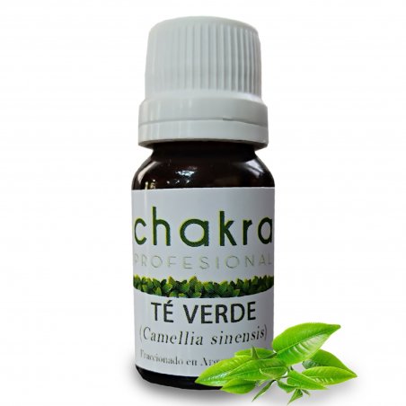 Aceite Terapéutico de Té Verde x 11ml | Chakra Profesional