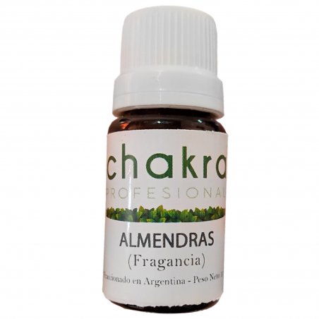 Aceite Fragancia de Almendras x 11ml | Chakra Profesional