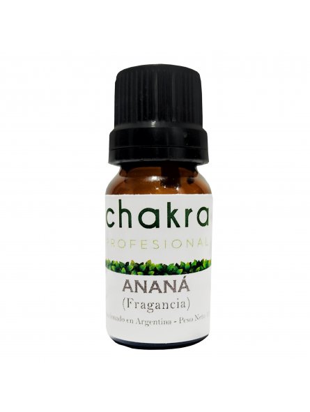 Aceite Fragancia de Ananá x 11ml | Chakra Profesional