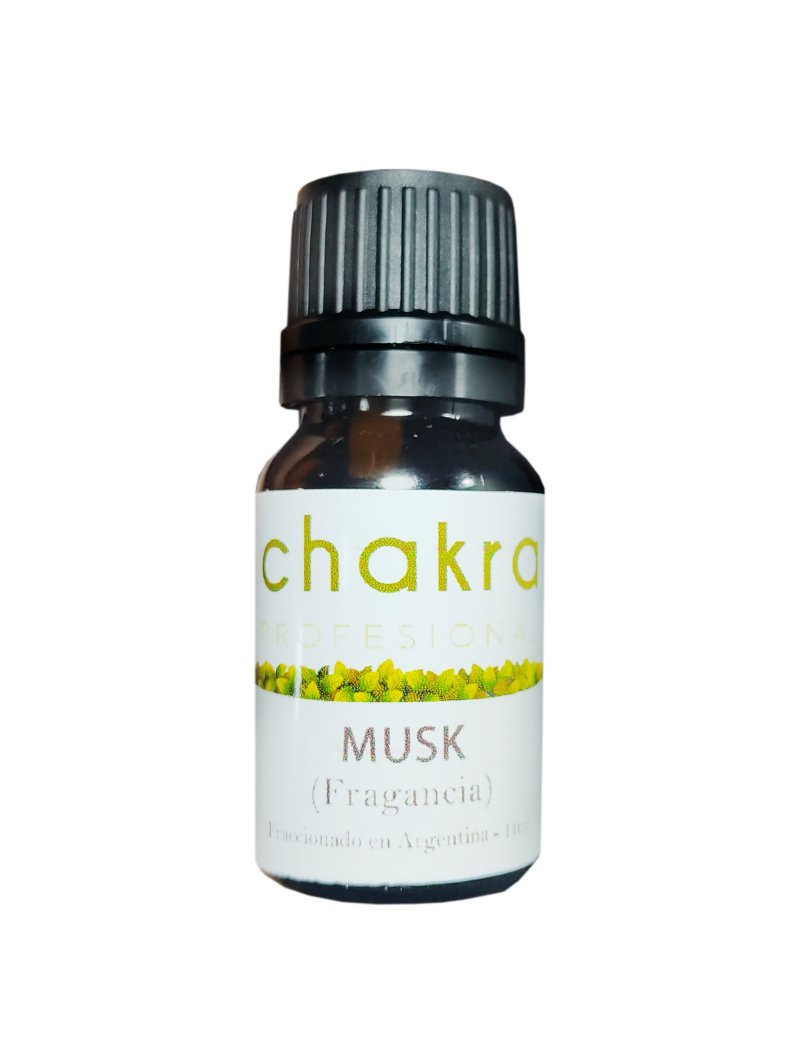 Aceite Fragancia de Musk x 11ml | Chakra Profesional
