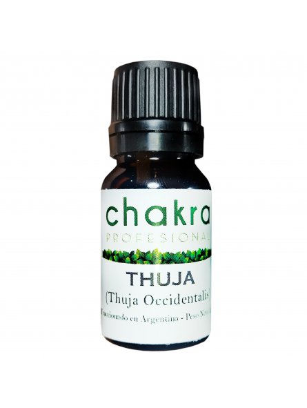 Aceite Esencial de Thuja x 11ml | Chakra Profesional