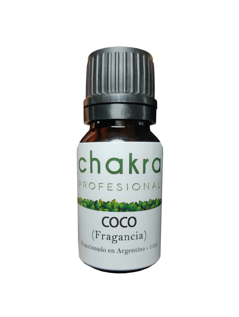Aceite Fragancia de Coco x 11ml | Chakra Profesional