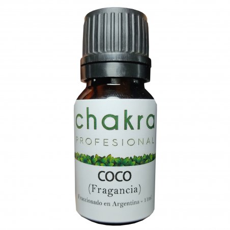 Aceite Fragancia de Coco x 11ml | Chakra Profesional