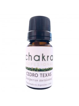Aceite Esencial de Cedro Texas x 11ml | Chakra Profesional