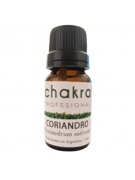 Aceite Esencial de Coriandro x 11ml | Chakra Profesional