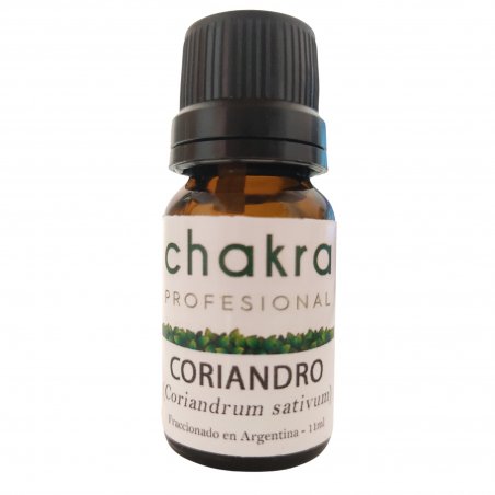 Aceite Esencial de Coriandro x 11ml | Chakra Profesional