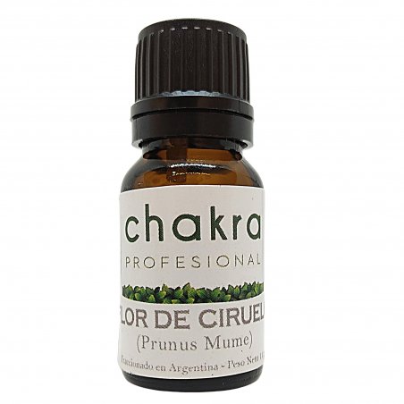 Aceite Esencial de Flor de Ciruelo x 11ml | Chakra Profesional