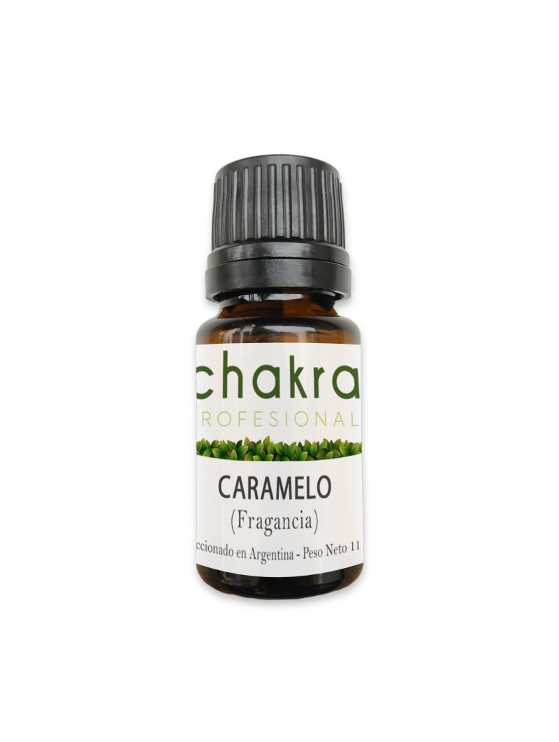Aceite Fragancia de Caramelo x 11ml | Chakra Profesional