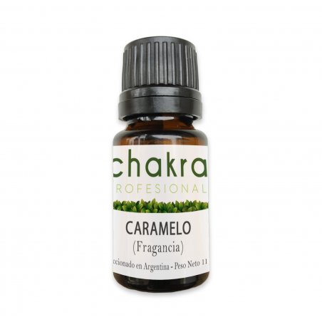 Aceite Fragancia de Caramelo x 11ml | Chakra Profesional