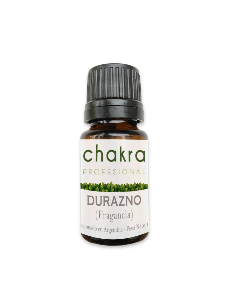 Aceite Fragancia de Durazno x 11ml | Chakra Profesional