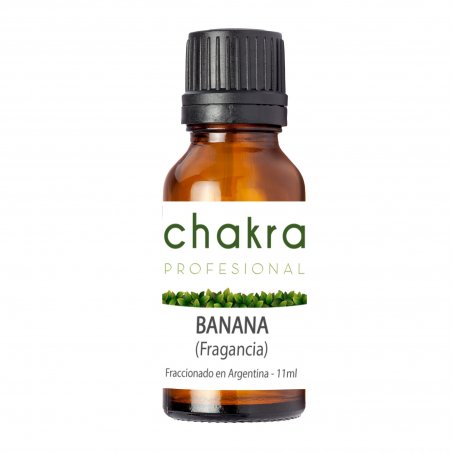 Aceite Fragancia de Banana x 11ml | Chakra Profesional