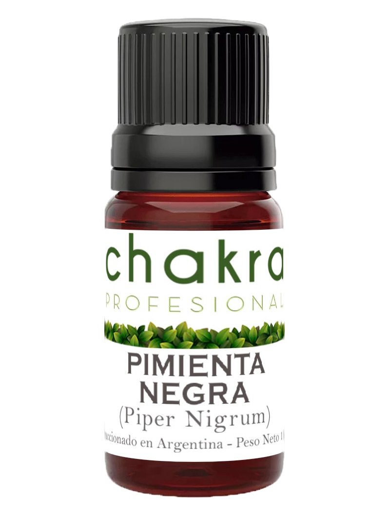 Aceite Esencial de Pimienta Negra x 11ml | Chakra Profesional