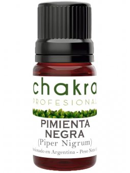 Aceite Esencial de Pimienta Negra x 11ml | Chakra Profesional