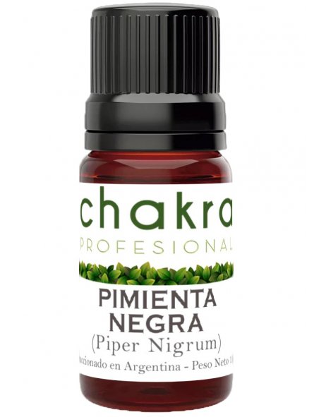 Aceite Esencial de Pimienta Negra x 11ml | Chakra Profesional