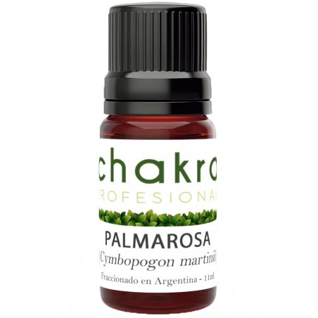 Aceite Esencial de Palmarosa x 11ml | Chakra Profesional