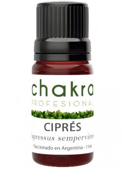 Aceite Esencial de Ciprés x 11ml | Chakra Profesional