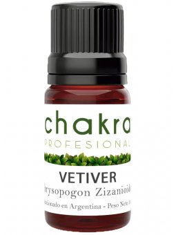 Aceite Esencial de Vetiver x 11ml | Chakra Profesional
