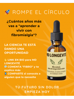 fibromialgia: ayuda a la recuperación muscular y reduce la fatiga crónica mediante regeneración celular