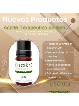 Aceite Terapéutico de Sen x 11ml | Chakra Profesional