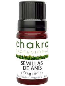 Aceite Fragancia de Semillas de Anís x 11ml | Chakra Profesional