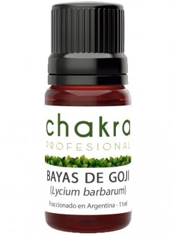 Aceite Terapeútico de Bayas de Goji x 11ml | Chakra Profesional