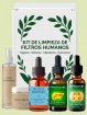 Kit de Limpieza de Filtros Humanos 100% Natural - Chakra Profesional