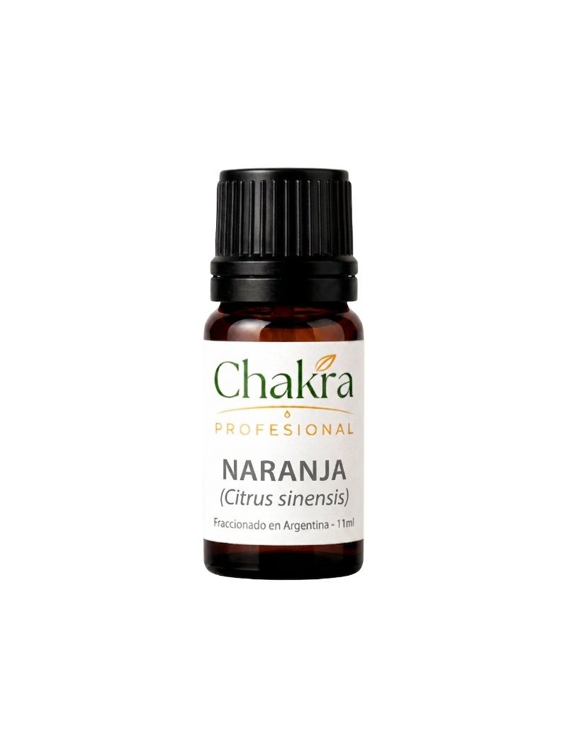 Aceite Esencial de Naranja Dulce x 11ml | Chakra Profesional
