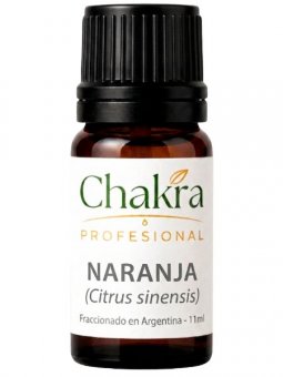 Aceite Esencial de Naranja Dulce x 11ml | Chakra Profesional