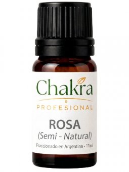 Aceite Semi Natural de Rosas x 11ml | Chakra Profesional