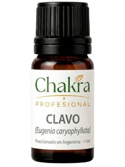 Aceite Esencial de Clavo Hojas x 11ml | Chakra Profesional