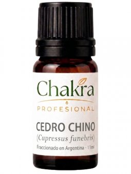 Aceite Esencial de Cedro Chino x 11ml | Chakra Profesional