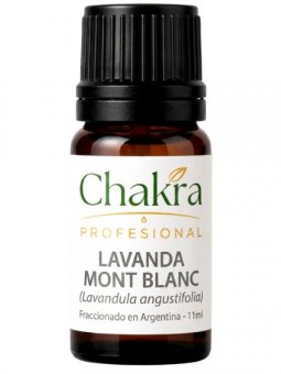 Aceite Esencial de Lavanda Mont Blanc 11ml - Grado terapéutico para aromaterapia profesional | Chakra Profesional