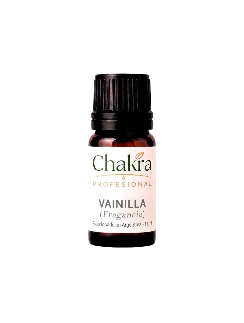 Aceite Fragancia de Vainilla x 11ml | Chakra Profesional
