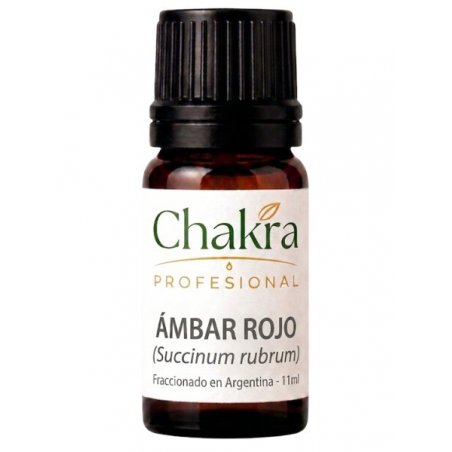 Aceite Esencial de Ámbar Rojo x 11ml | Chakra Profesional