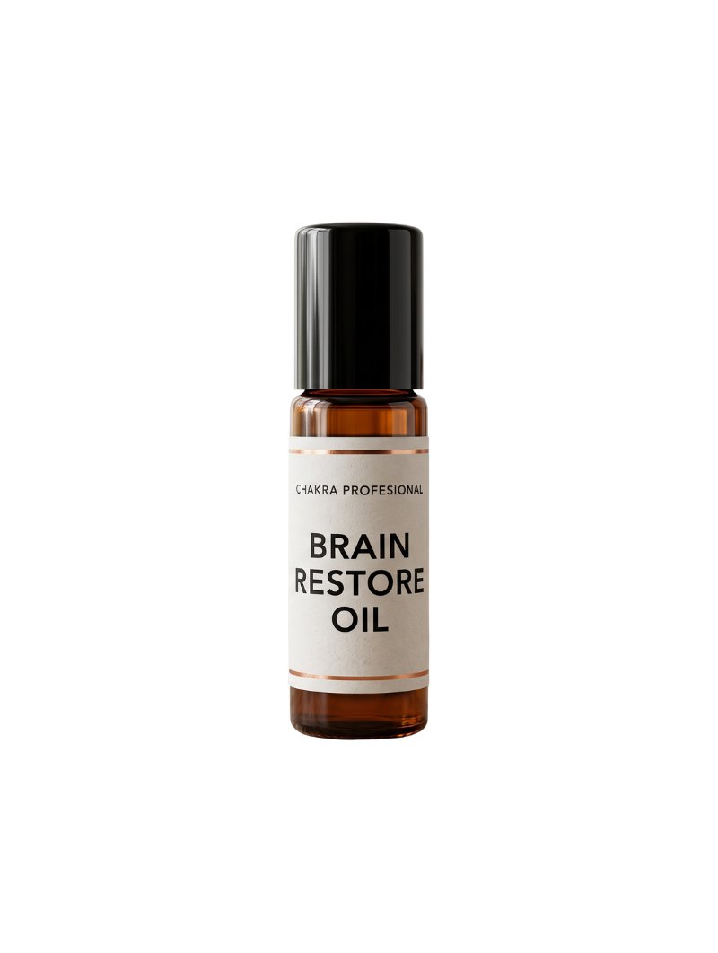 Brain Restore Oil x 10ml - Antiestrés y Claridad Mental - Chakra Profesional