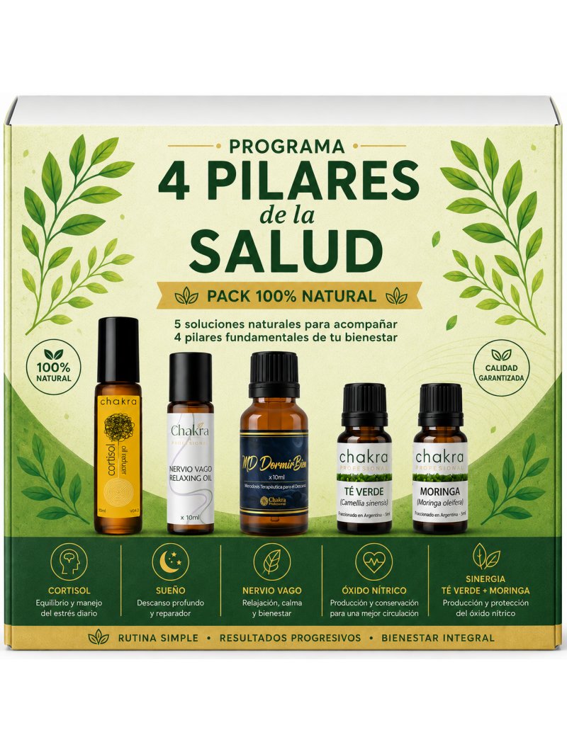 Programa 4 Pilares de la Salud - Pack 100% Natural