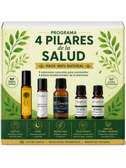 Programa 4 Pilares de la Salud - Pack 100% Natural