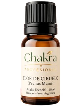 Aceite Esencial de Flor de Ciruelo x 11ml | Chakra Profesional