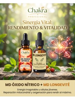 Rendimiento y la Vitalidad 100% Natural by Chakra Profesional