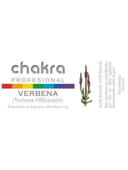 Aceite Esencial de Verbena x 11ml | Chakra Profesional