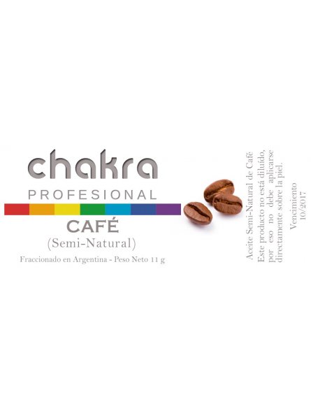 Fragancia de Café x 11ml | Chakra Profesional