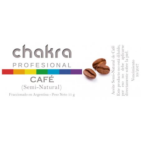 Fragancia de Café x 11ml | Chakra Profesional