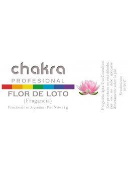 Aceite Fragancia de Flor de Loto x 11ml | Chakra Profesional