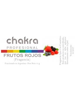 Aceite Fragancia de Frutos Rojos x 11ml | Chakra Profesional