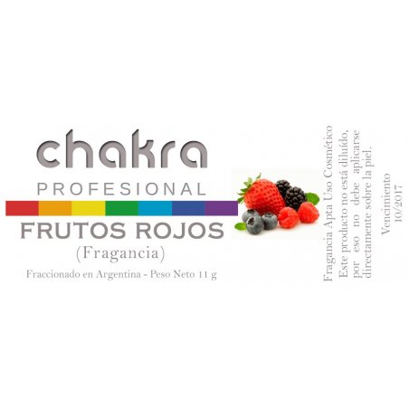 Aceite Fragancia de Frutos Rojos x 11ml | Chakra Profesional