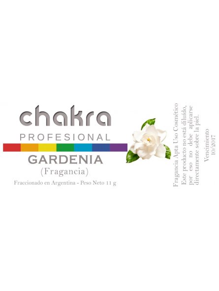 Aceite Fragancia de Gardenia x 11ml | Chakra Profesional