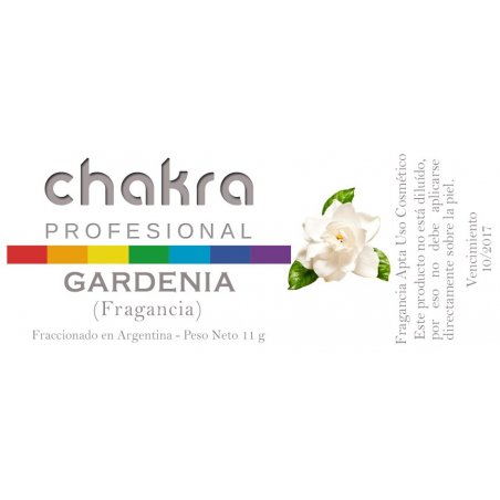 Aceite Fragancia de Gardenia x 11ml | Chakra Profesional